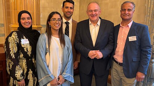 Some Slouh Lib Dems meet Sir Ed Davey, party Leader