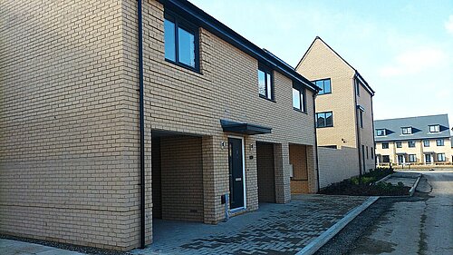 Photos of new housing