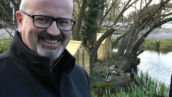 Councillor Frank O'Kelly, Chari & Lib Dem Cllr for Cippenham Village Ward